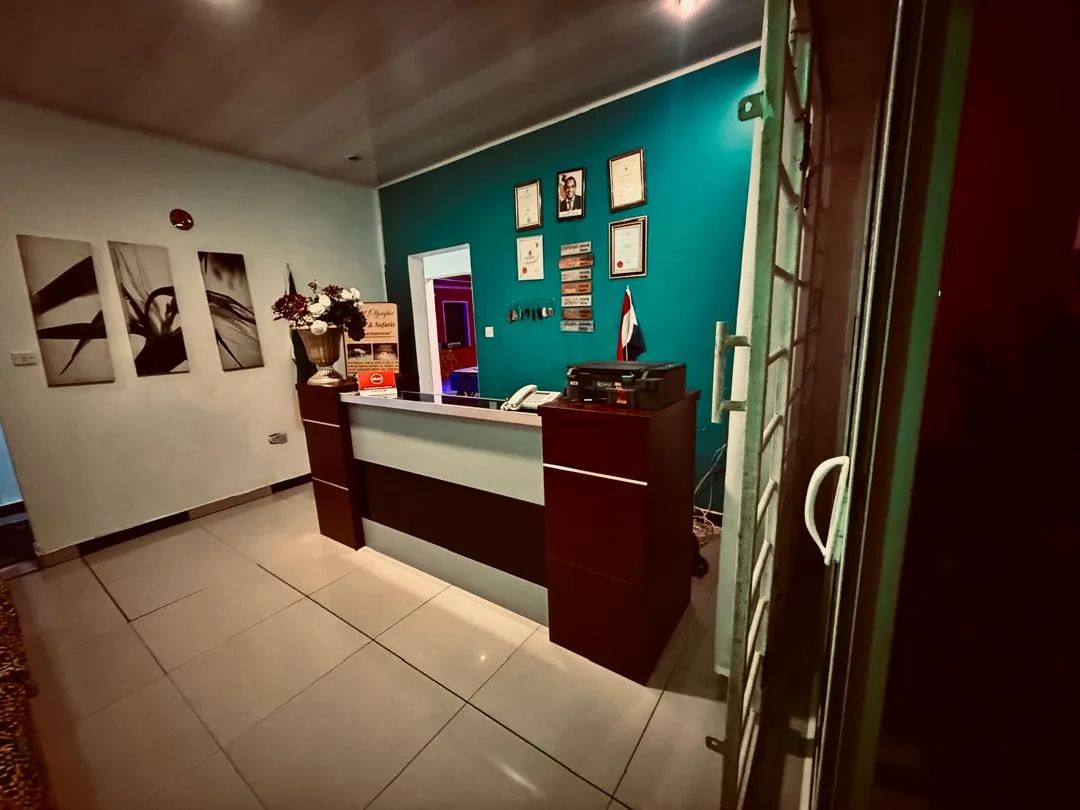 Royal Olympia Lodges & Safaris reception